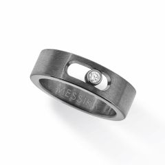 Move Titanium Graphite Diamond Ring